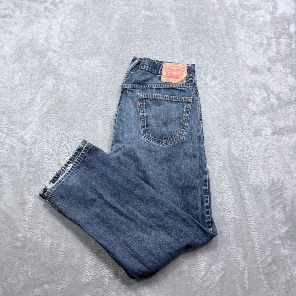 Levi's 559 Relaxed Straight Jeans Mens 36x32‎ Blue Medium Wash Denim